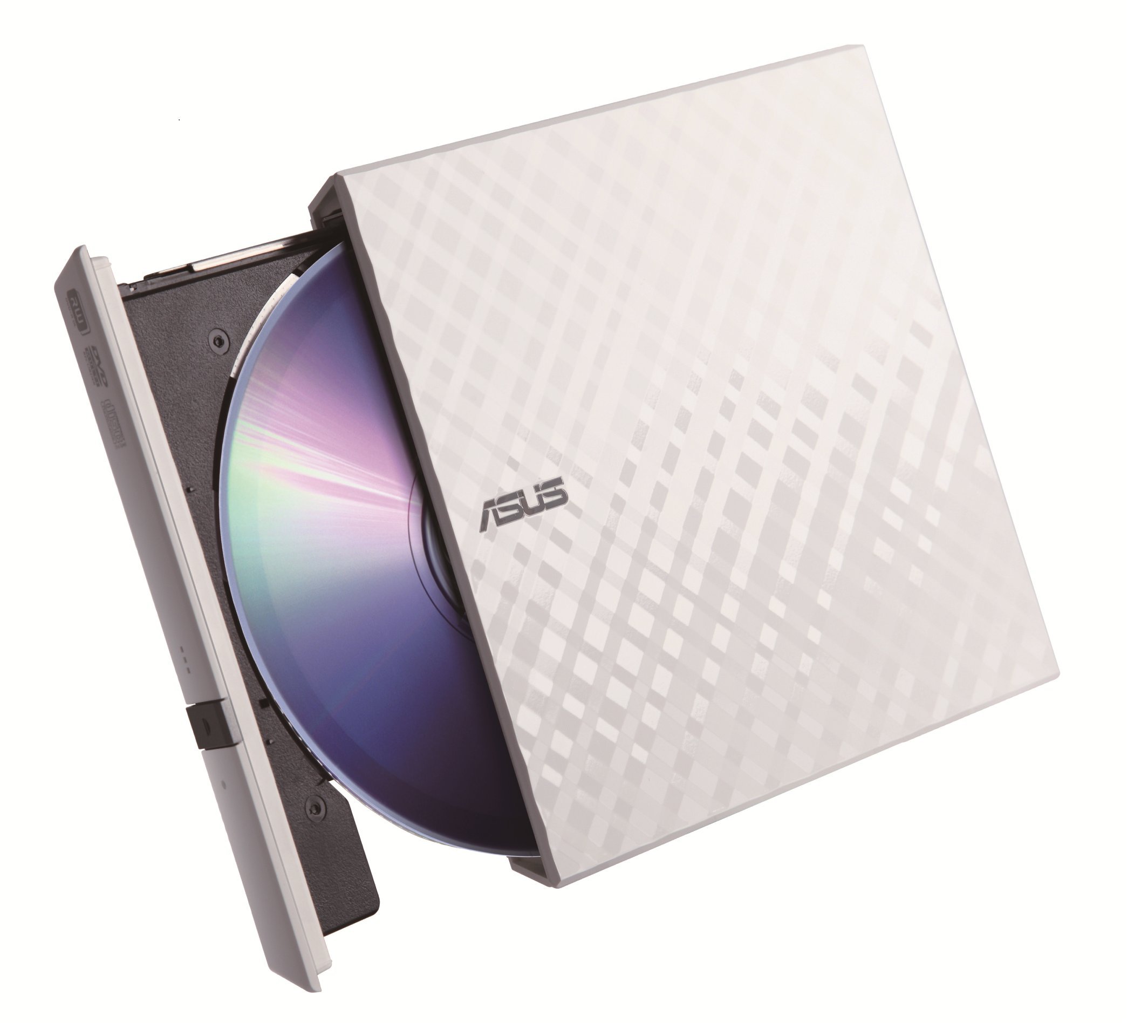 【中古】【非常に良い】ASUS外付けDVDドライブ 軽量薄型/M-DISC/バスパワー/Win&Mac/USB2.0(USB3.0搭載PCでも利用可)/書込みソフト付属/ホワイト SDRW-08D2S-U LITE/WH|スカイマーケットプラス