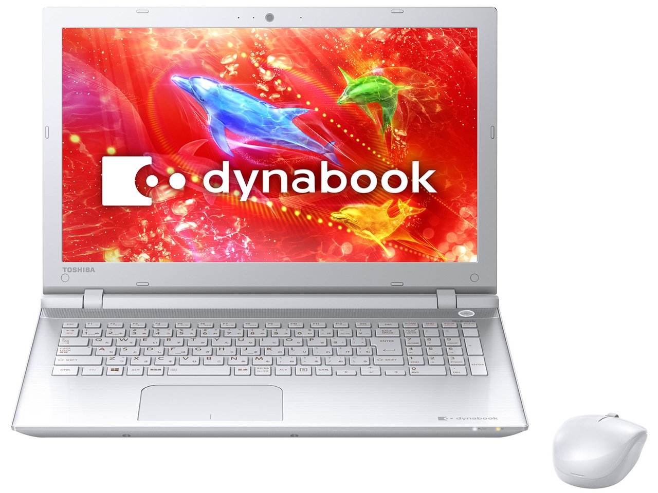 【中古】【非常に良い】東芝 ノートパソコン dynabook T75リュクスホワイト(WIN8.1Update 64Bit/i7-5500U/8GB/ブルーレイディスクドライブ/15.6型/Office Premium