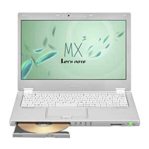 【中古】【人並み外れたに似つかわしい】パナソニック CF-MX4DDGJR Lets note MX続きもの しろがね色