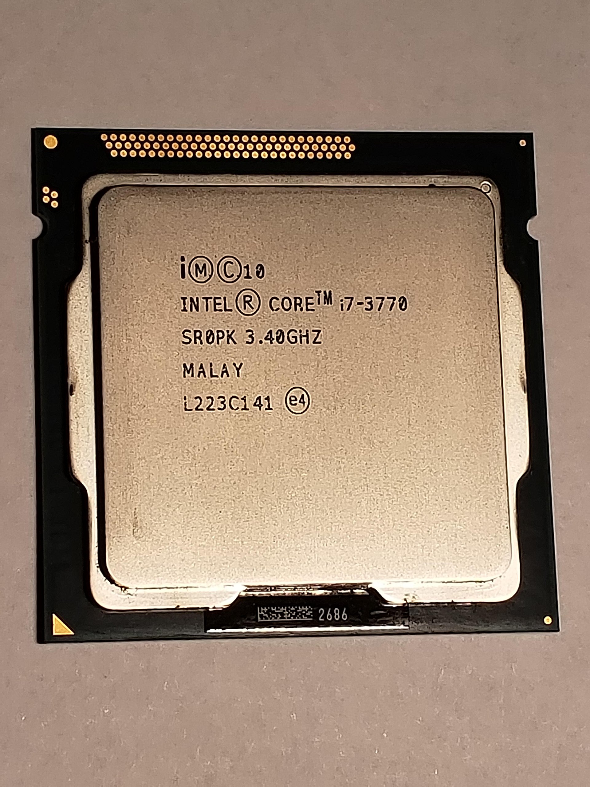 【中古】【非常に良い】Intel Core i7-3770 プロセッサー 3.4GHz 5.0GT/s 8MB LGA 1155 CPU、OEM 21,846円