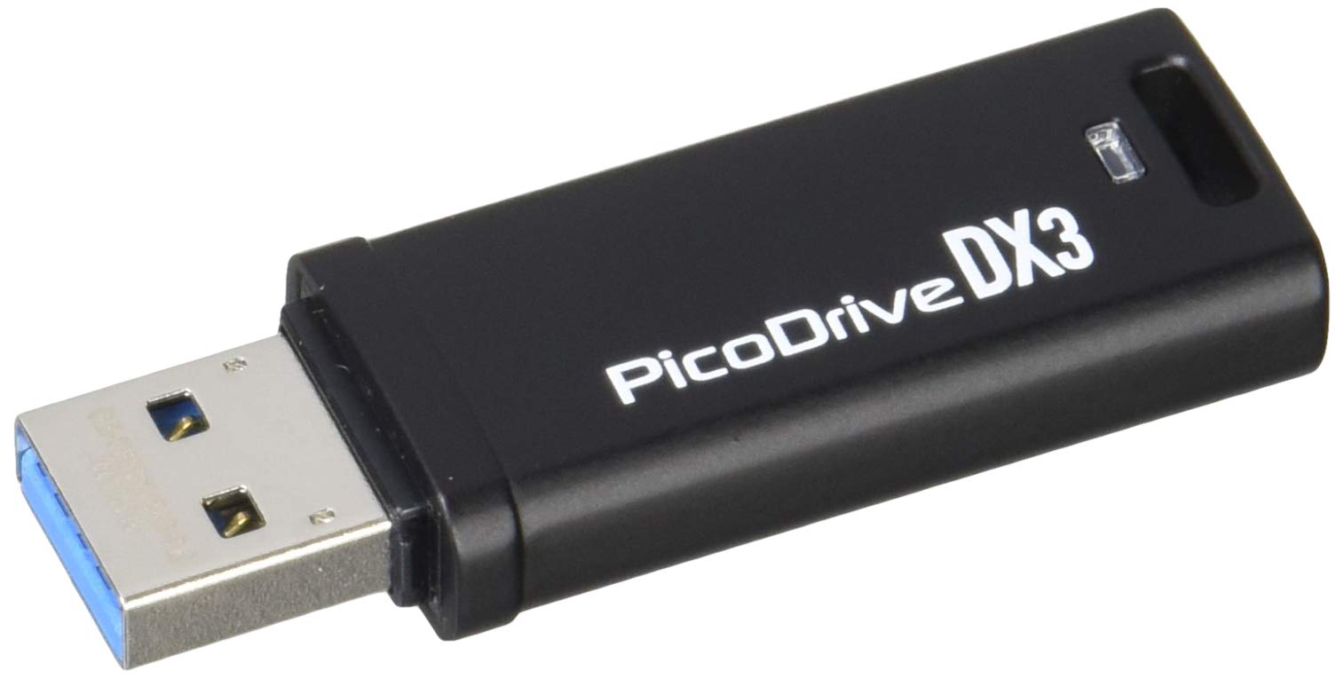 【中古】【非常に良い】グリーンハウス 400MB/s 高速転送 USB3.0対応メモリー ピコドライブ DX3 256GB ブラック GH-UF3DX256G-BK｜スカイマーケットプラス