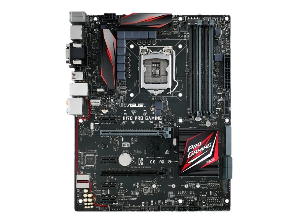 【中古】【非常に良い】ASUSTeK Intel H170搭載 ゲーミングマザーボード LGA1151対応 H170 PRO GAMING 【ATX】