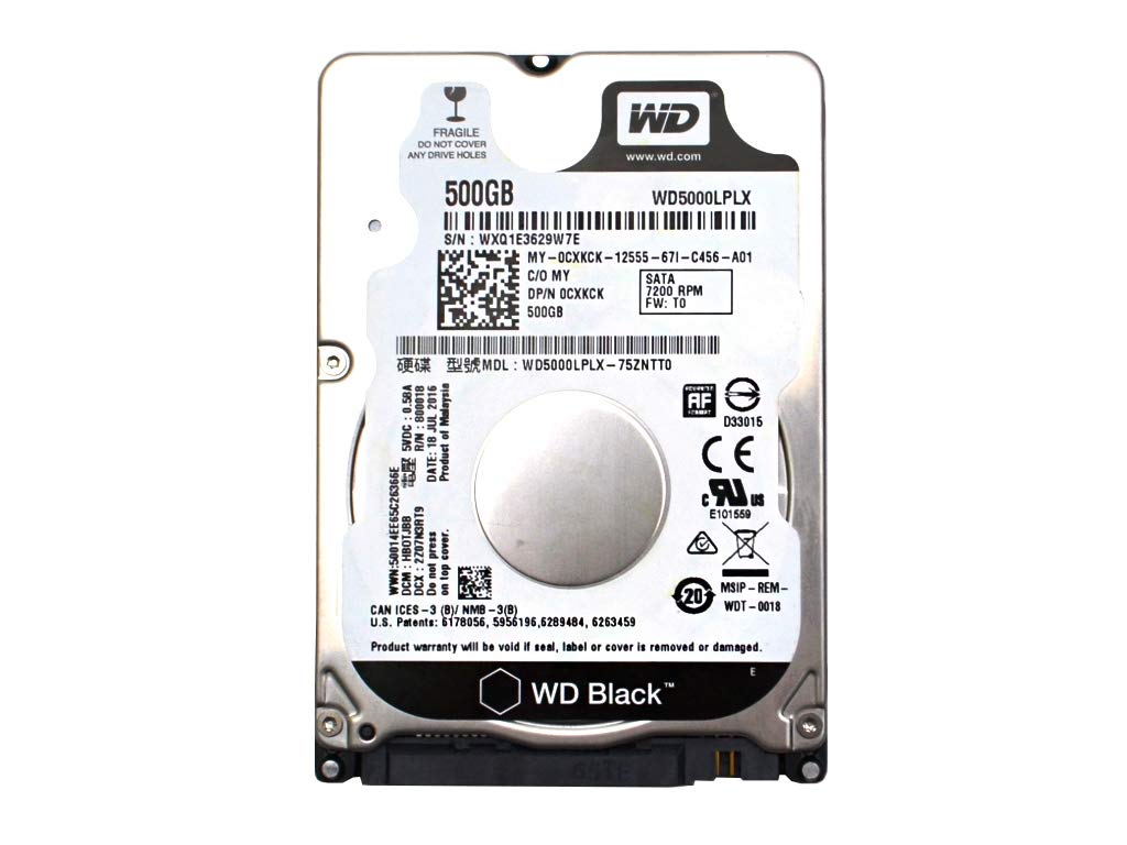 【中古】【人並み外れたに好いたらしい】wd5000lplx-75zntt0、DCM ebotjab、Westernデジタル500 GB SATA 2.5捉え所の無い運転