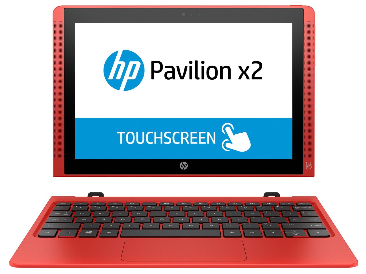 【中古】【非常に良い】HP Pavilion x2 10-n140TU スタンダードプラスモデル Office Mobile付き サンセットレッド T0Z74PA#ABJ