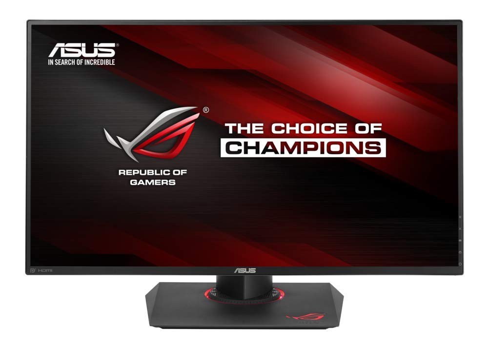 【中古】【人並み外れたに好いたらしい】ASUS ROG SWIFT PG279Q 27 Screen LED-Lit Monitor パソコン・周辺機器-その他