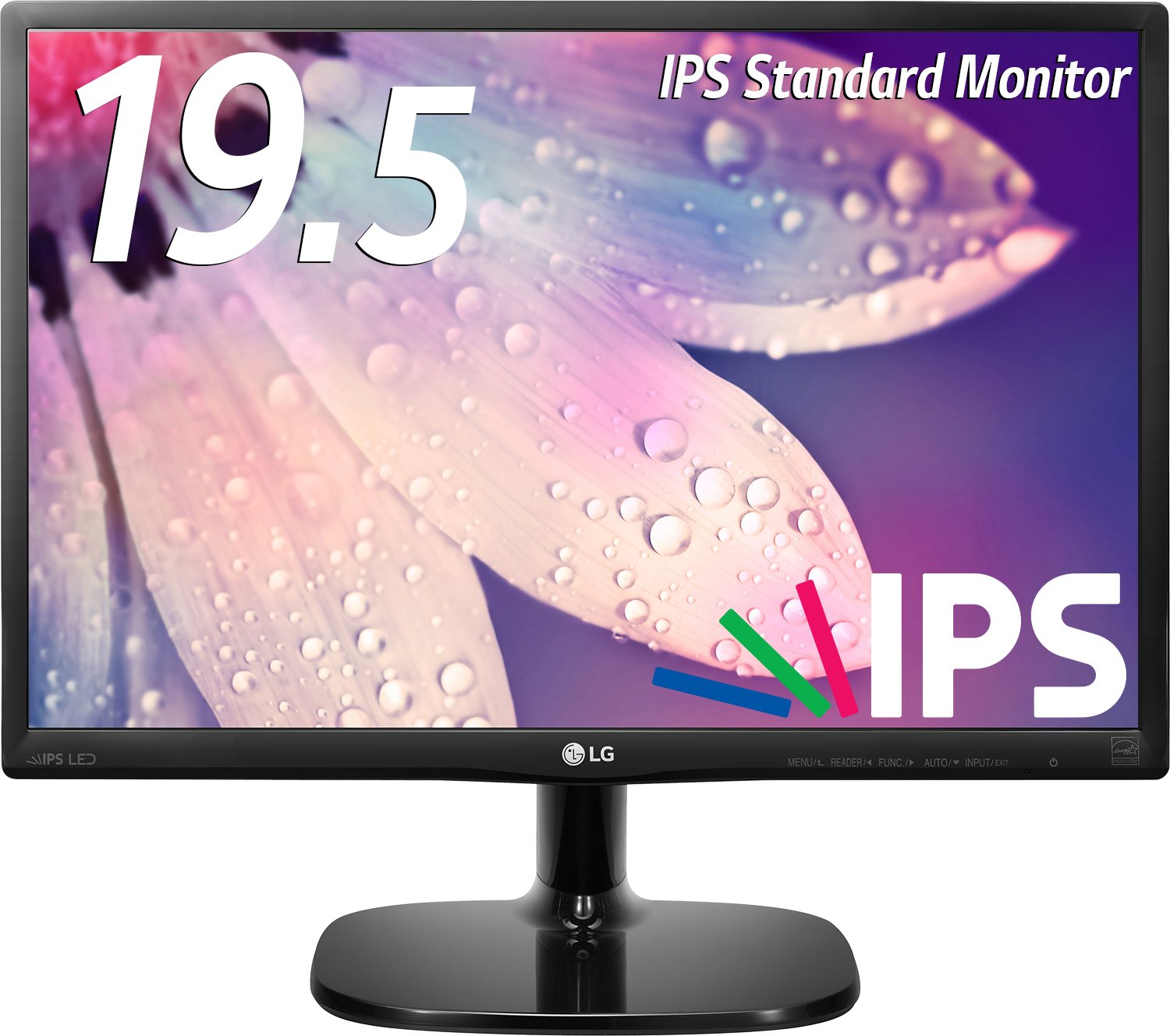 【中古】【非常に良い】LG モニター ディスプレイ 20MP48A-P 19.5インチ/WXGA+(1440×900)/IPS 非光沢/D-Sub/ブルーライト低減機能