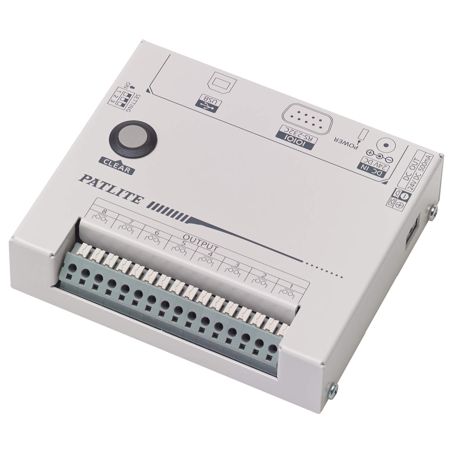 【中古】【非常に良い】パトライトインターフェースコンバーター PHC-D08(アダプター付属タイプ)|スカイマーケットプラス