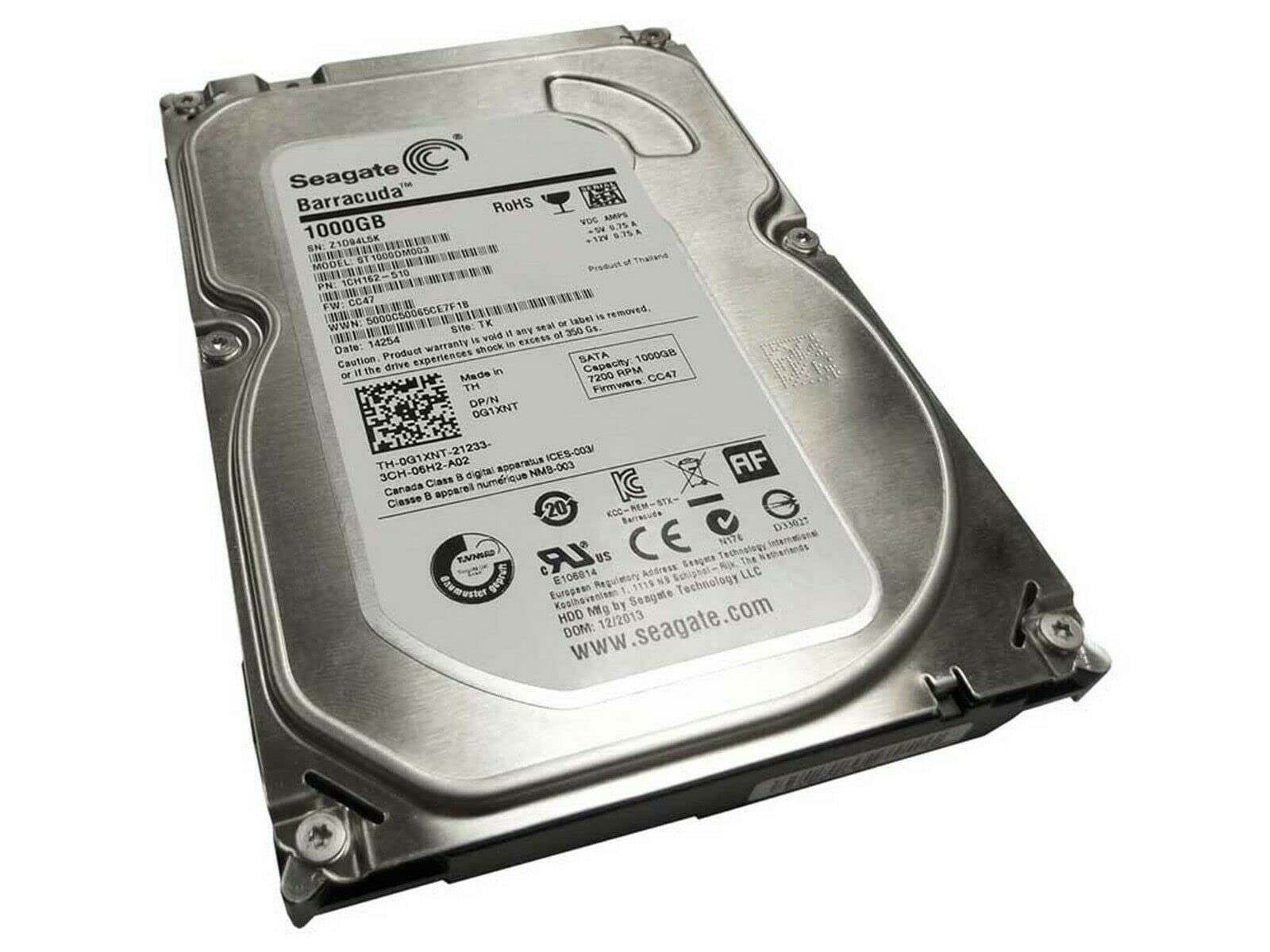 【中古】【人並み外れたに好いたらしい】1肺結核 7200 RPM SATA 3.5 固定ディスク