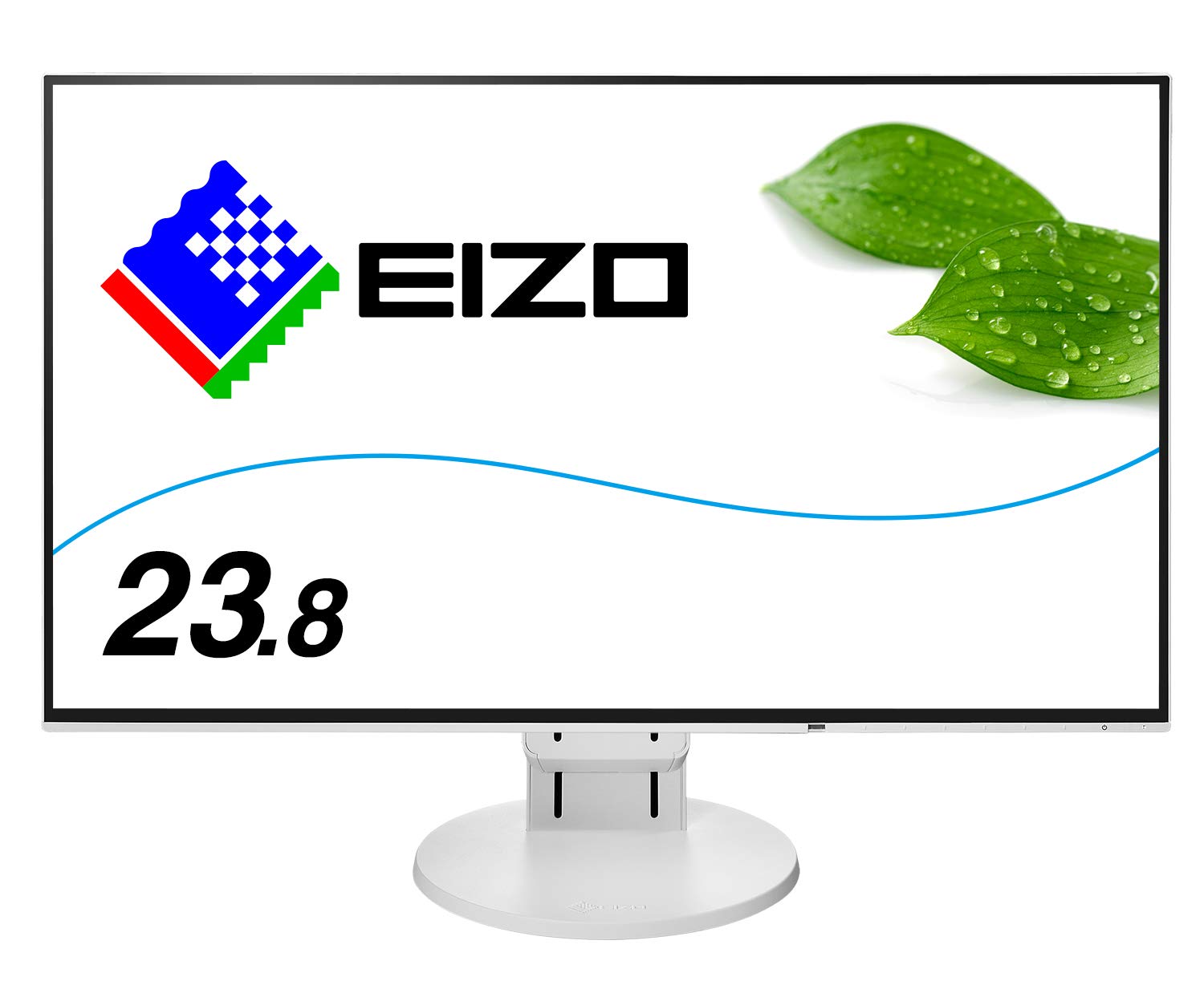 【中古】【非常に良い】EIZO FlexScan 23.8インチ ディスプレイ モニター (フルHD/IPSパネル/ノングレア/ホワイト/5 無輝点保証) EV2451-RWT
