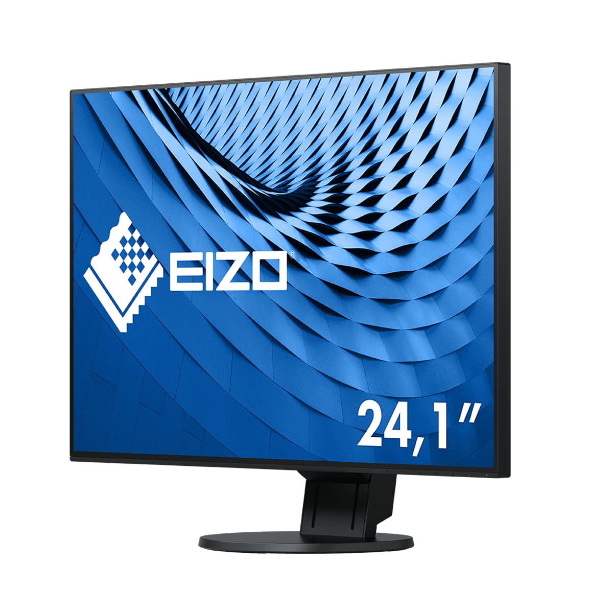 【中古】【人並み外れたに似つかわしい】EIZO EV2456-BK 液晶見せびらかす 24.1型 / 1920×1200 / DVI、HDMI、D-Sub、DisplayPort / 黒いこと / 金棒引き:あり
