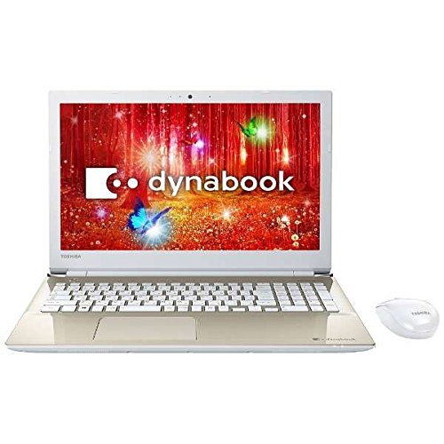 【中古】【非常に良い】東芝 15.6型ノートPC dynabook T65/CG　サテンゴールド　PT65CGP-RJB　（2017年2月モデル）｜スカイマーケットプラス 49,350円