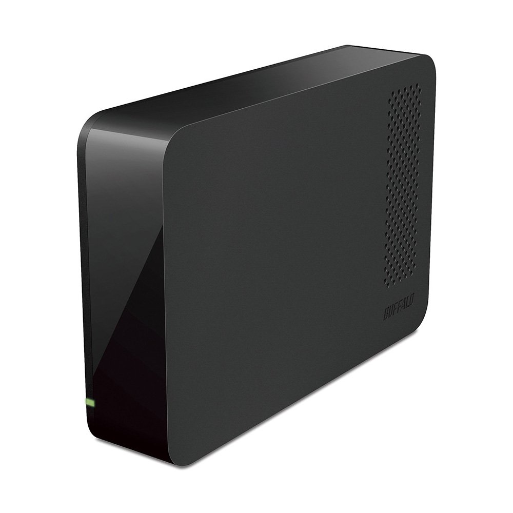 【中古】【非常に良い】BUFFALO USB3.1(Gen1)/3.0/2.0対応 PC/家電対応 外付けHDD 2TB ブラック HD-LC2.0U3-BKF