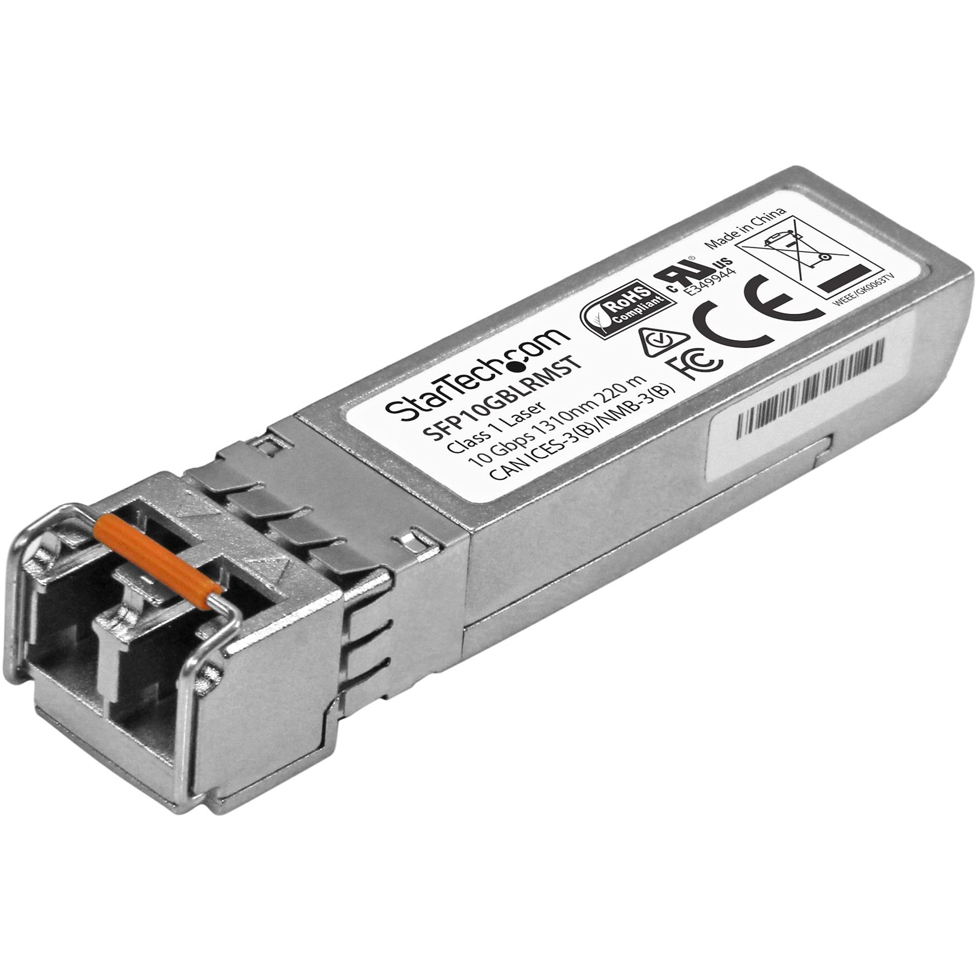 【中古】【非常に良い】StarTech.com SFP+モジュール/MSA対応アンコード /10GBASE-LRM準拠光トランシーバ/1310nm/DDM SFP10GBLRMST