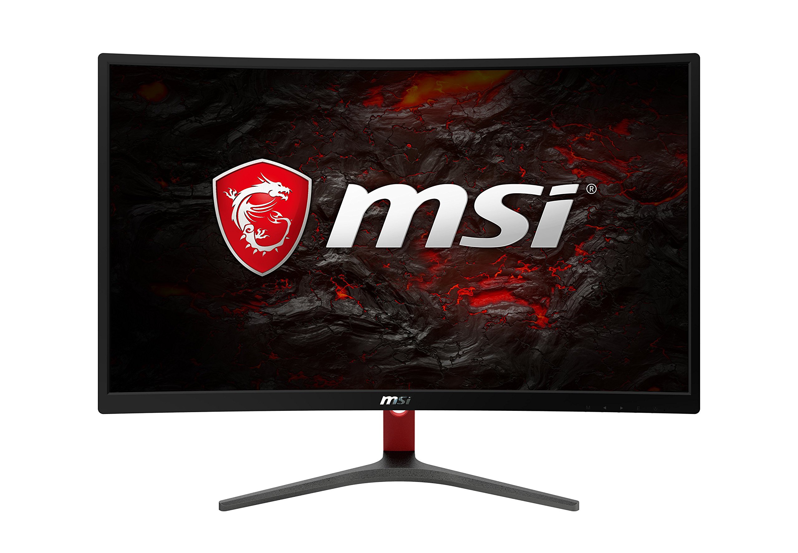 【中古】【非常に良い】MSI Optix G24C ゲーミングディスプレイ [24型 湾曲 リフレッシュレート144Hz対応] MN322｜スカイマーケットプラス