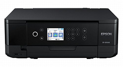 【中古】【人並み外れたに似つかわしい】旧模範例 エプソン 印刷工 A4 インクジェット 練りあわせる機 ハラリオ EP-810AB 黒いこと