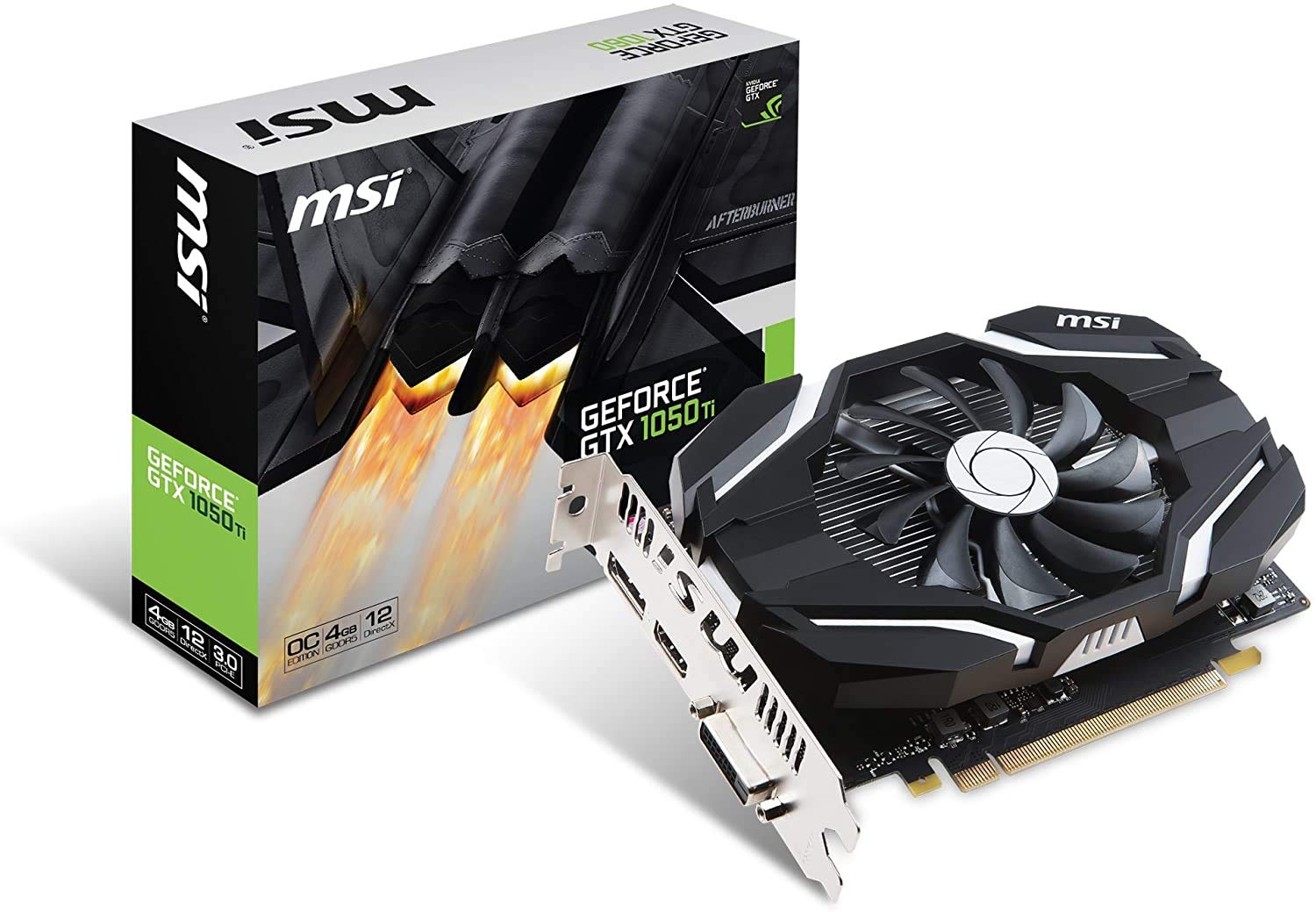 【中古】【非常に良い】MSI GeForce GTX 1050 Ti 4G OCV1 グラフィックスボード VD6424 21,679円