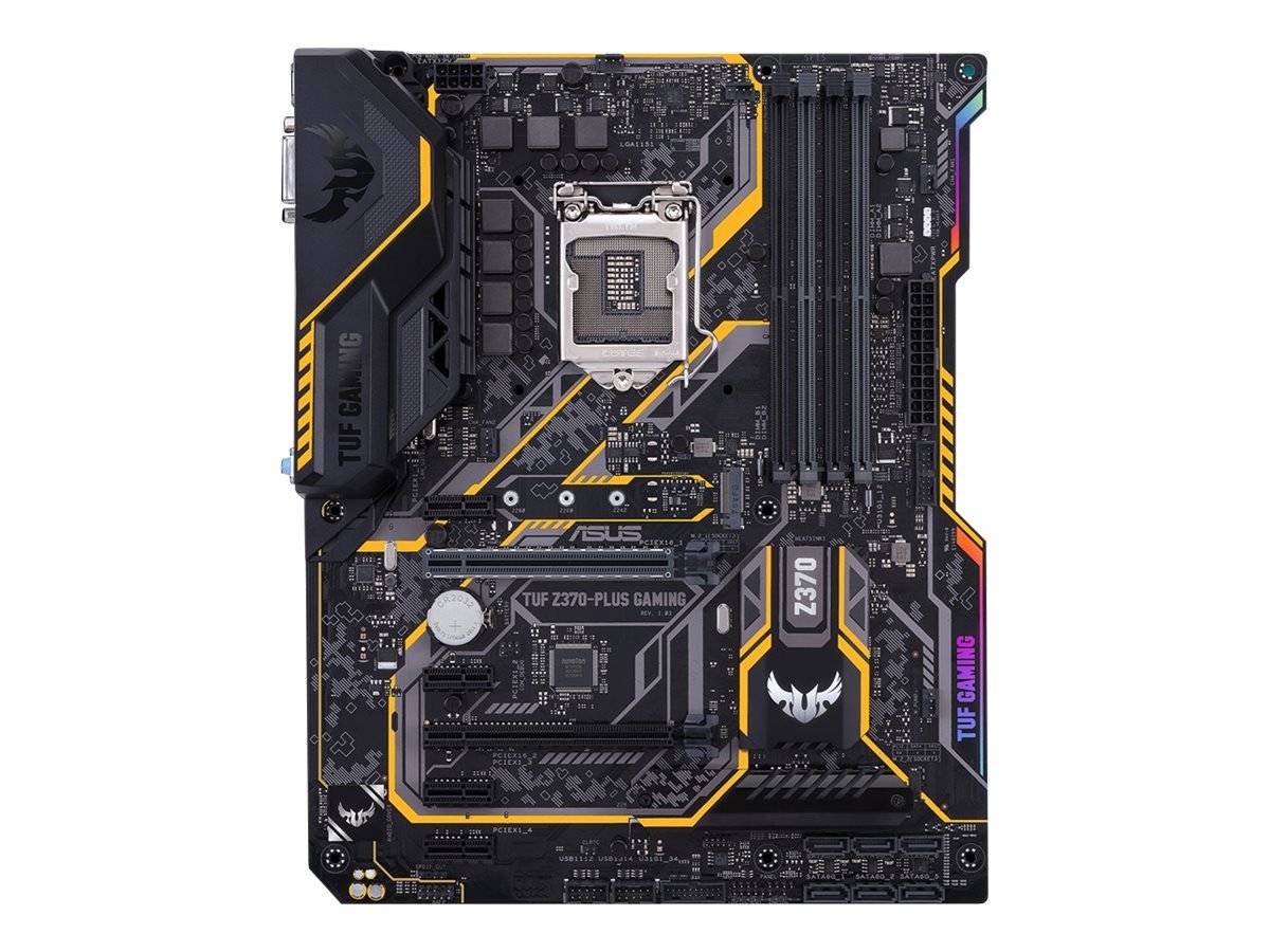 【中古】【非常に良い】ASUS Intel Z370 搭載 LGA1151対応 マザーボード TUF Z370-PLUS GAMING 【ATX】