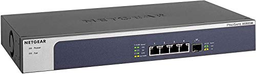 【中古】【人並み外れたに好いたらしい】【定まり品】 サイバー空間歯車 NETGEAR スイッチングこしき 5界面 10G / 5G / 2.5G / 1G / 10G SFP+ 金属元素筐体 リミテッドライフタイムハードウェア引き請ける アンマネージスイ