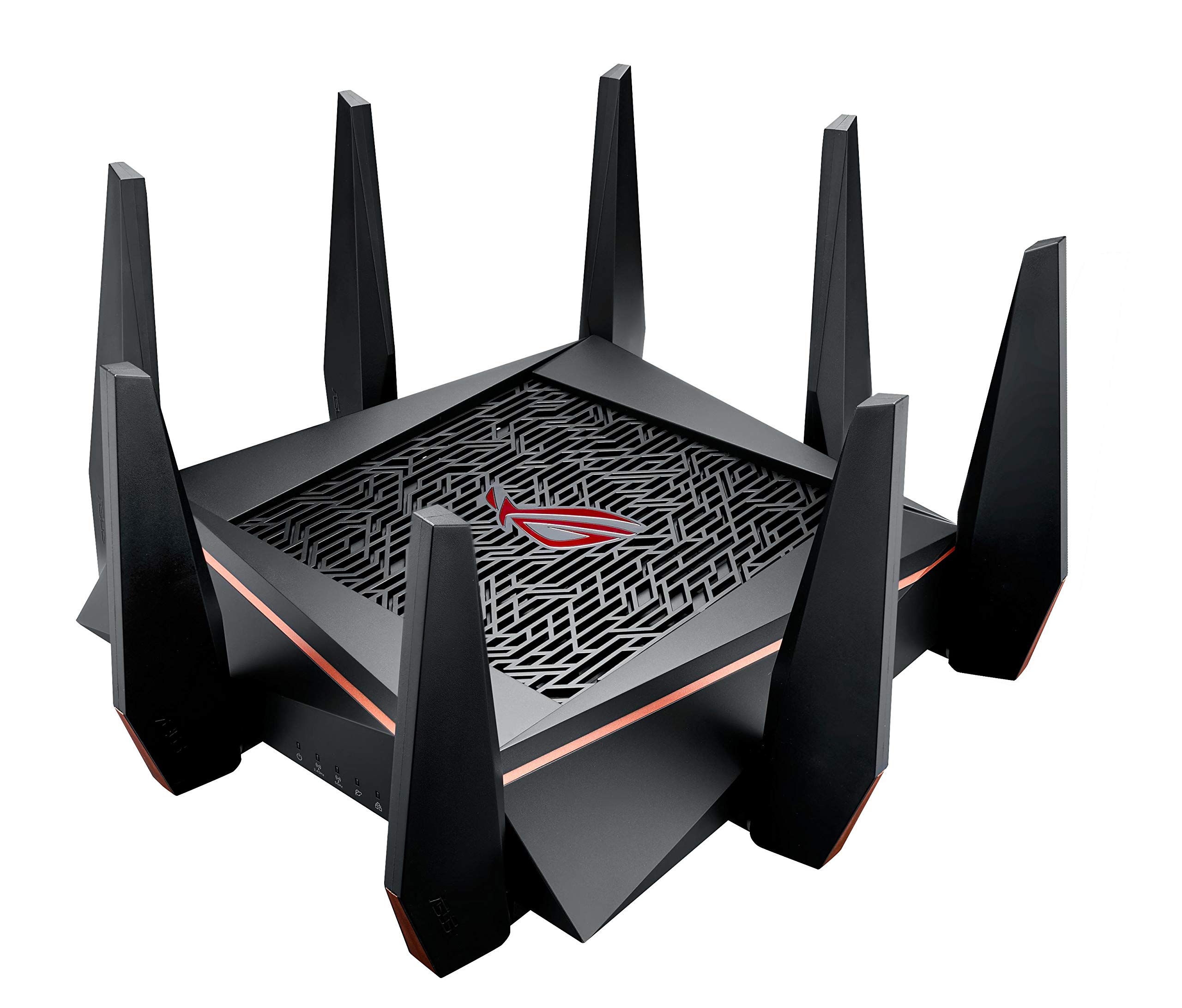 【中古】【人並み外れたに似つかわしい】ASUS 無線LAN 無線電話 ゲーミングルーター AC5300 11ac 2167+2167+1000Mbps 取り組みダンス楽隊 GT-AC5300 【最大限度24台 4LDK 3階建 なおなお書き4 相応う】