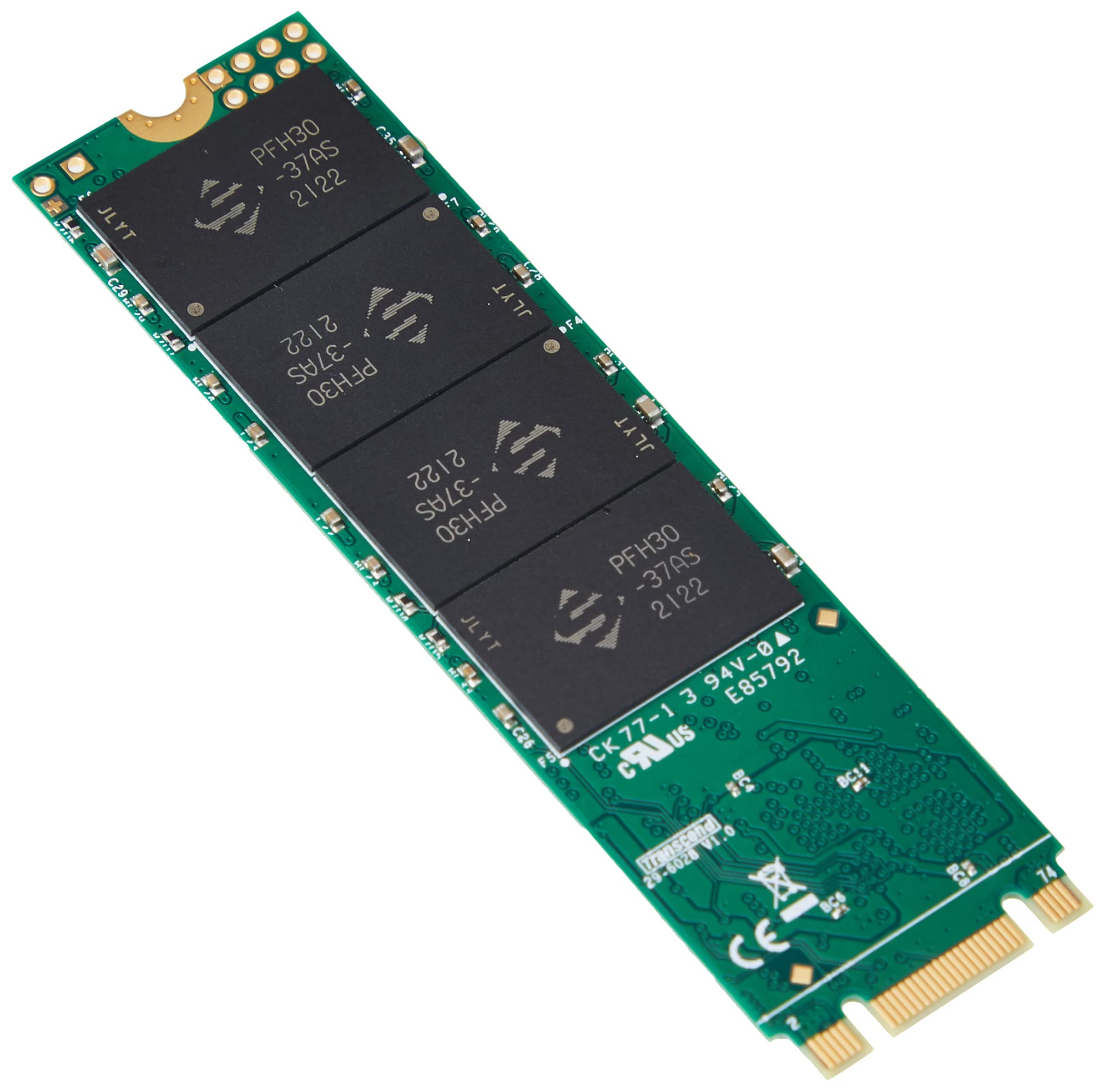 【中古】【非常に良い】Transcend 3D TLC NAND採用 SSD 240GB M.2 2280 SATA III 6Gb/s 3年保証 TS240GMTS820S
