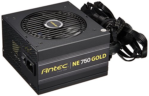 【中古】【非常に良い】ANTEC 80PLUS GOLD認証取得 高効率高耐久電源ユニット NE750 GOLD