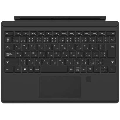 【中古】【非常に良い】マイクロソフト Surface Pro [サーフェスプロ] タイプ カバー (指紋認証センサー付き）ブラック - GK3-00019｜スカイマーケットプラス
