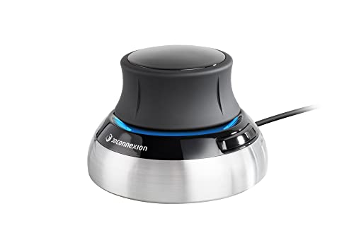 【中古】【人並み外れたに好いたらしい】3Dconnexion SpaceMouse Compact SMC 赤銅色