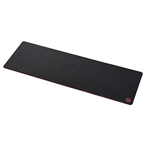 【中古】【非常に良い】エレコム ゲーミングマウスパッド デスクマット 超大型 900mm×297mm ブラック MP-G01BK