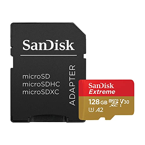 【中古】【非常に良い】SanDisk ( サンディスク ) 128GB Extreme microSDXC A2 SDSQXA1-128G-GN6MA ［ 海外パッケージ品 ］