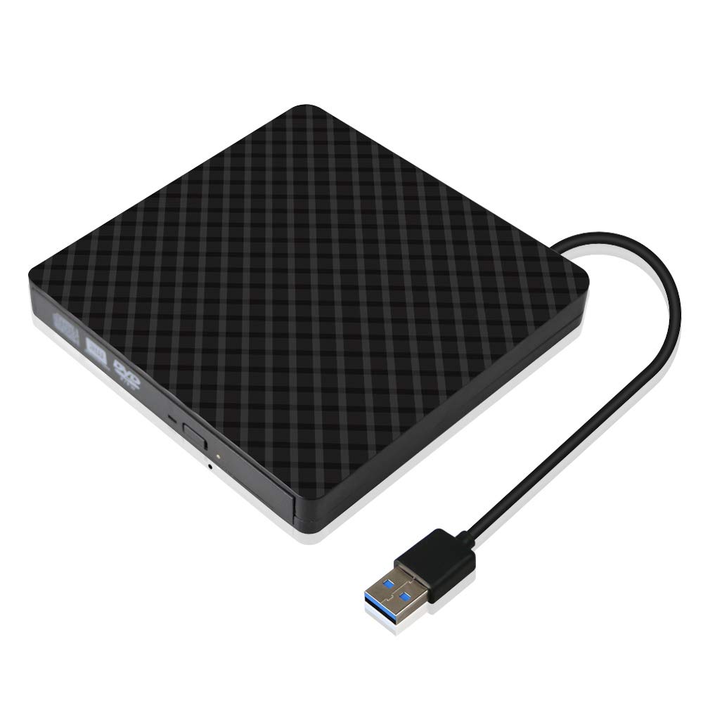 【中古】【非常に良い】Wellnice 外付けDVDドライブUSB 3.0 DVD CDプレイヤー ポータブルCD/DVDドライブ CD/DVD読取・書込DVD±RW CD-RW USB3.0/2.0 Window/Ma