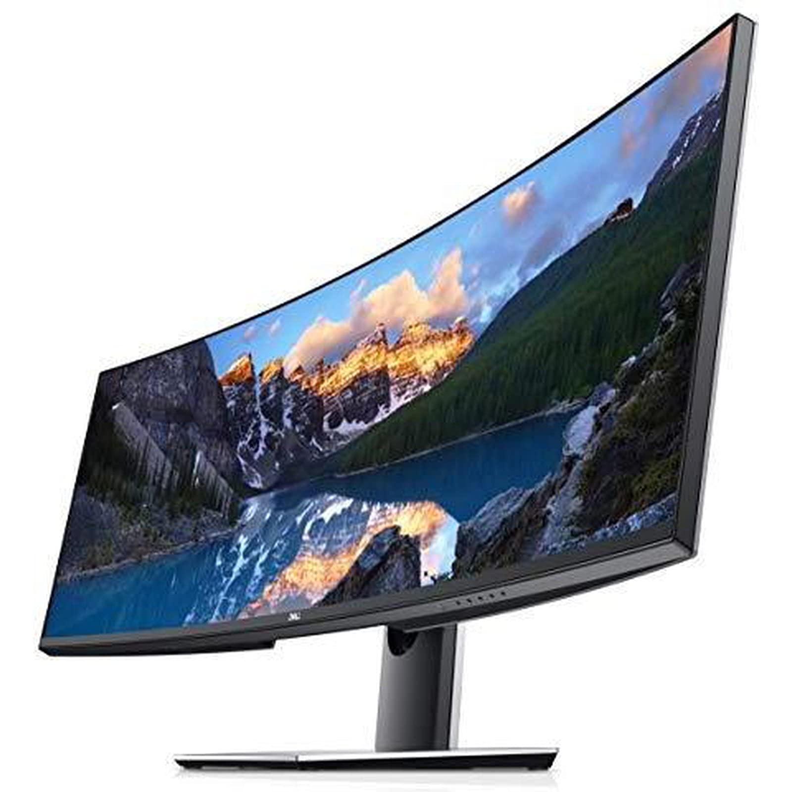 【中古】【人並み外れたに好いたらしい】Dell UltraSharp 49 QHD 5120x1440 32:9 Curved Monitor (U4919DW)