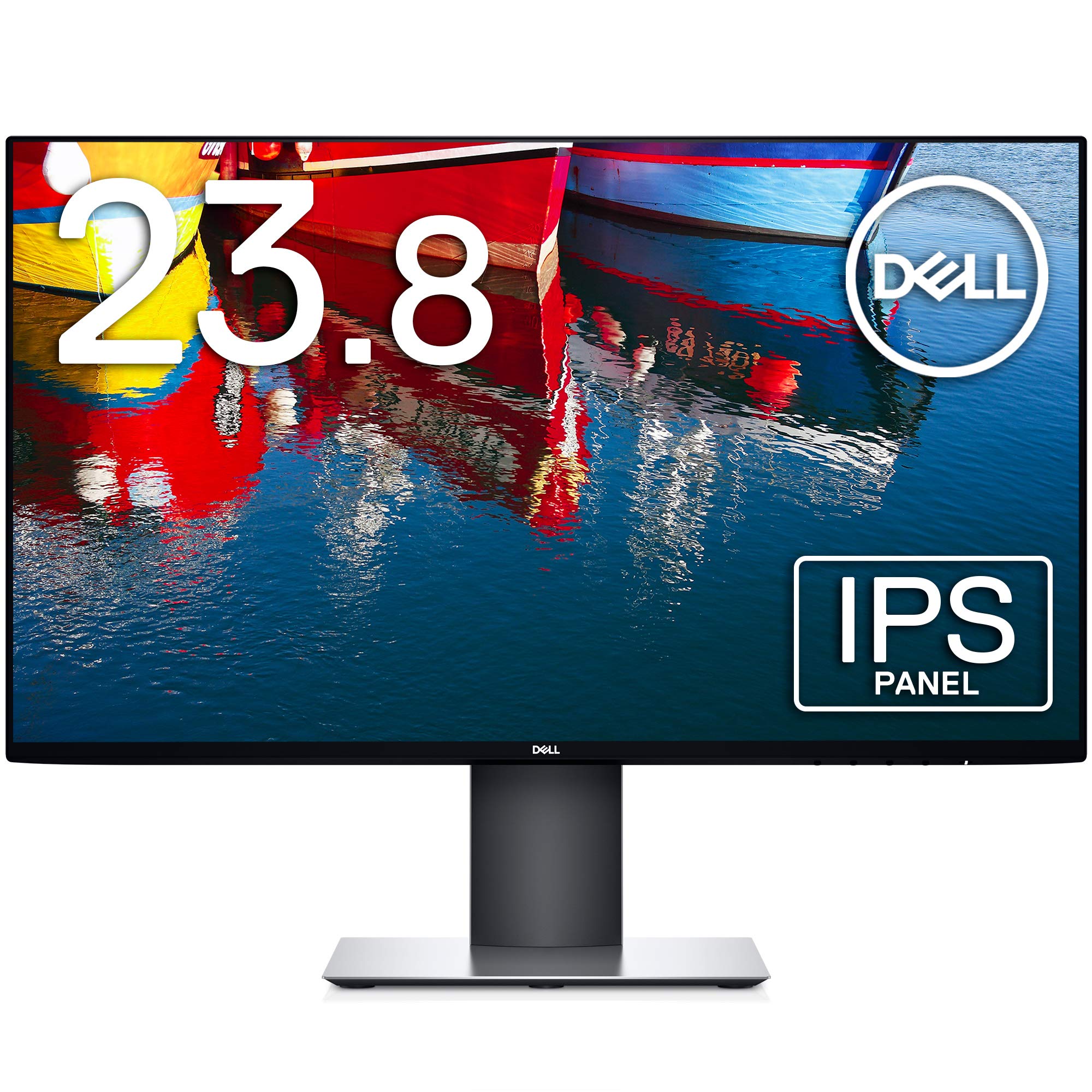 【中古】【非常に良い】Dell U2419H 23.8インチ モニター (3年間無輝点交換保証/フルHD/IPS非光沢/DPHDMI/縦横回転高さ調整/Rec.709 99%)|スカイマーケットプラス
