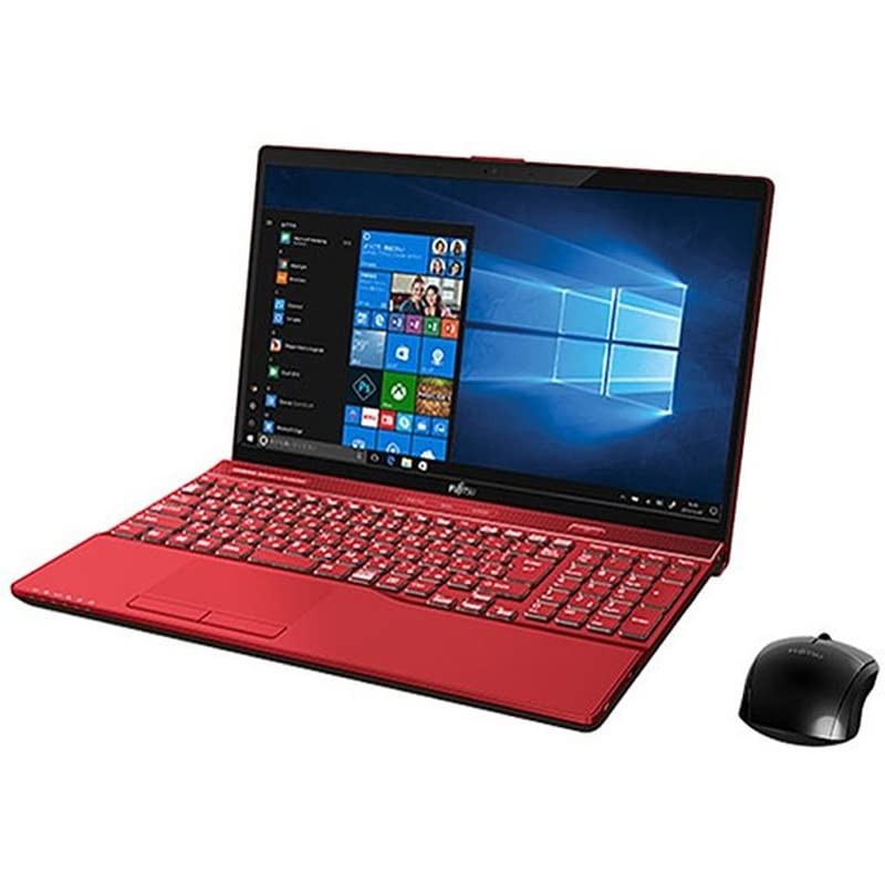 【中古】【非常に良い】FMVA53D1R(ガーネットレッド) LIFEBOOK AHシリーズ 15.6型液晶