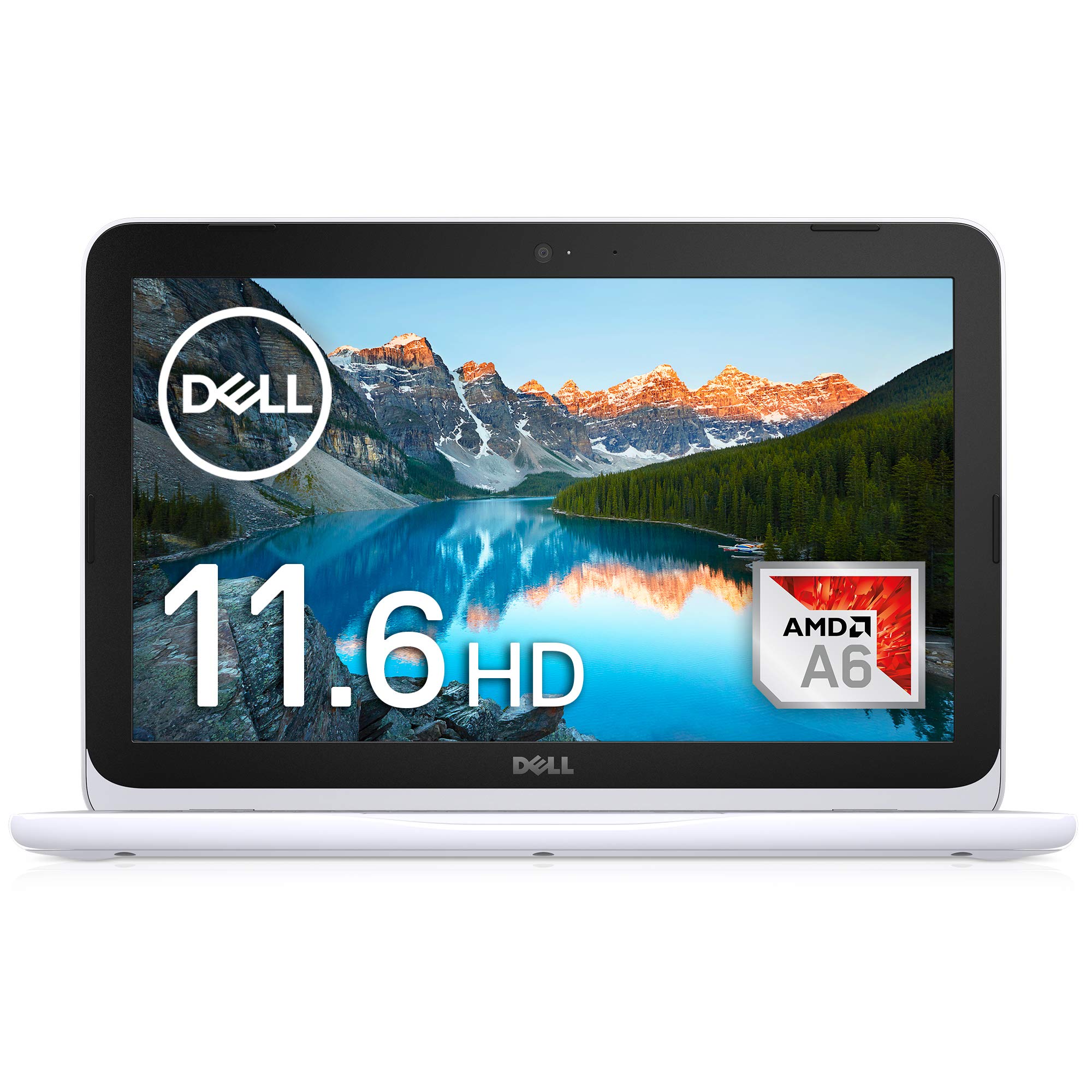 【中古】【非常に良い】Dell ノートパソコン Inspiron 11 3180 AMD-A6 ホワイト 20Q11W/Win10 S/11.6HD/4GB/64GB eMMC｜スカイマーケットプラス