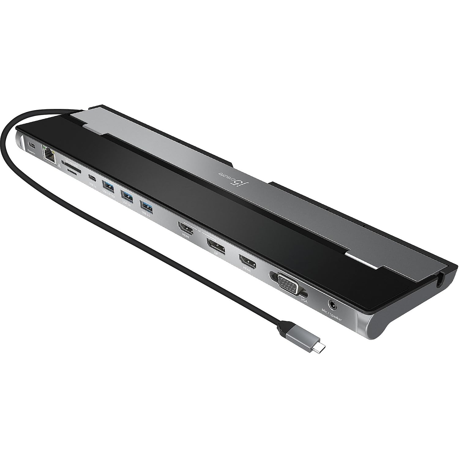 【中古】【人並み外れたに似つかわしい】j5 create JCD543 USB Type-C Triple Display 縛ステイション