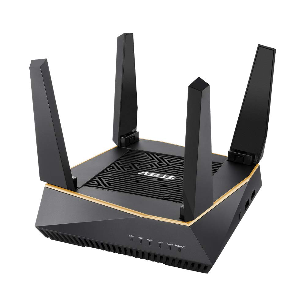 【中古】【人並み外れたに似つかわしい】ASUS 旧模範例 ASUS 無線LAN 無線電話 ルータRT-AX92U 【 メッシュ役立つこと付 】【3階建 / 4LDK 】【なおなお書き5/Nintendo Switch/iPhone/android 相応う】