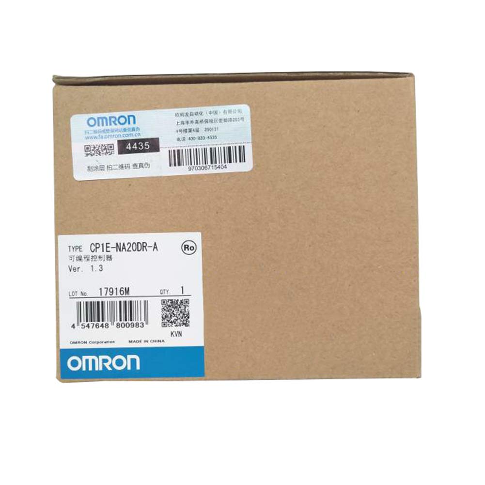 【中古】【非常に良い】CPシリーズ 20点CPUユニット（アナログ内蔵） CP1E-NA20DR-A CPUユニット