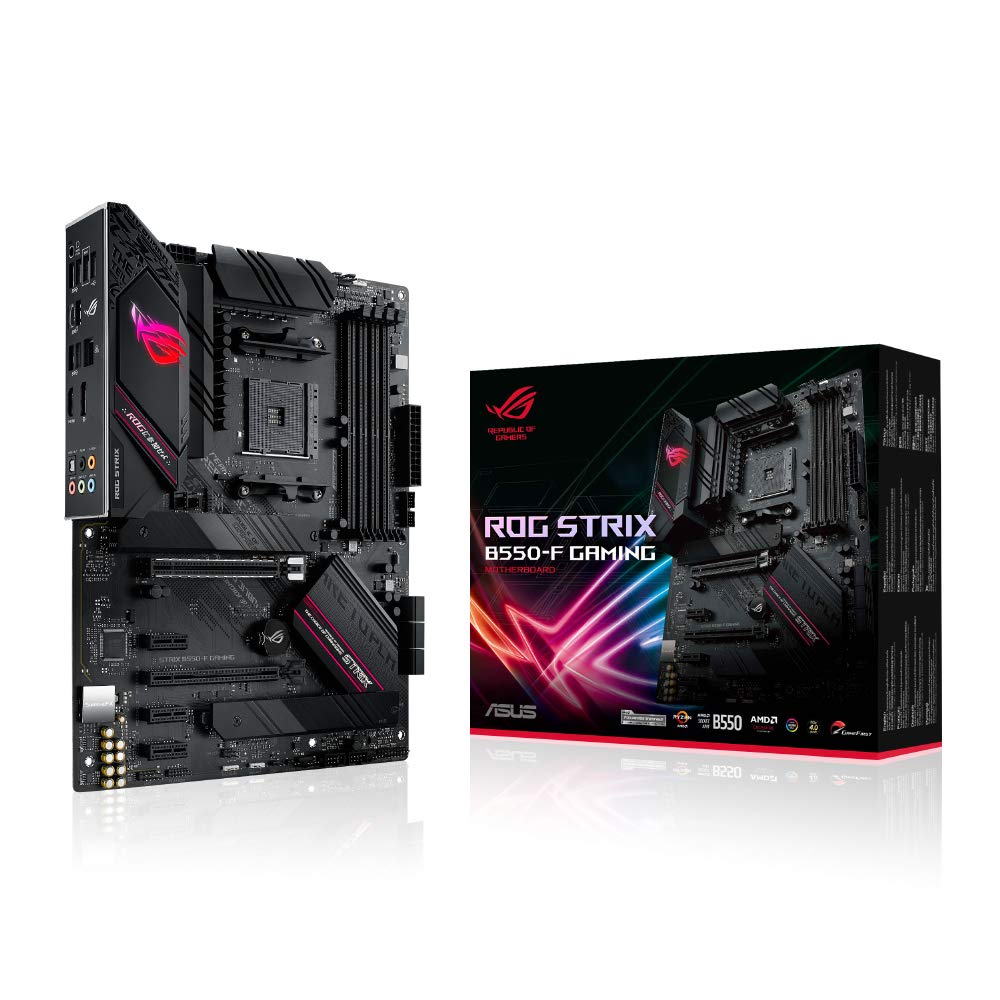 【中古】【非常に良い】ASUS AMD B550 搭載 AM4 対応 マザーボード ROG STRIX B550-F GAMING 【 ATX 】