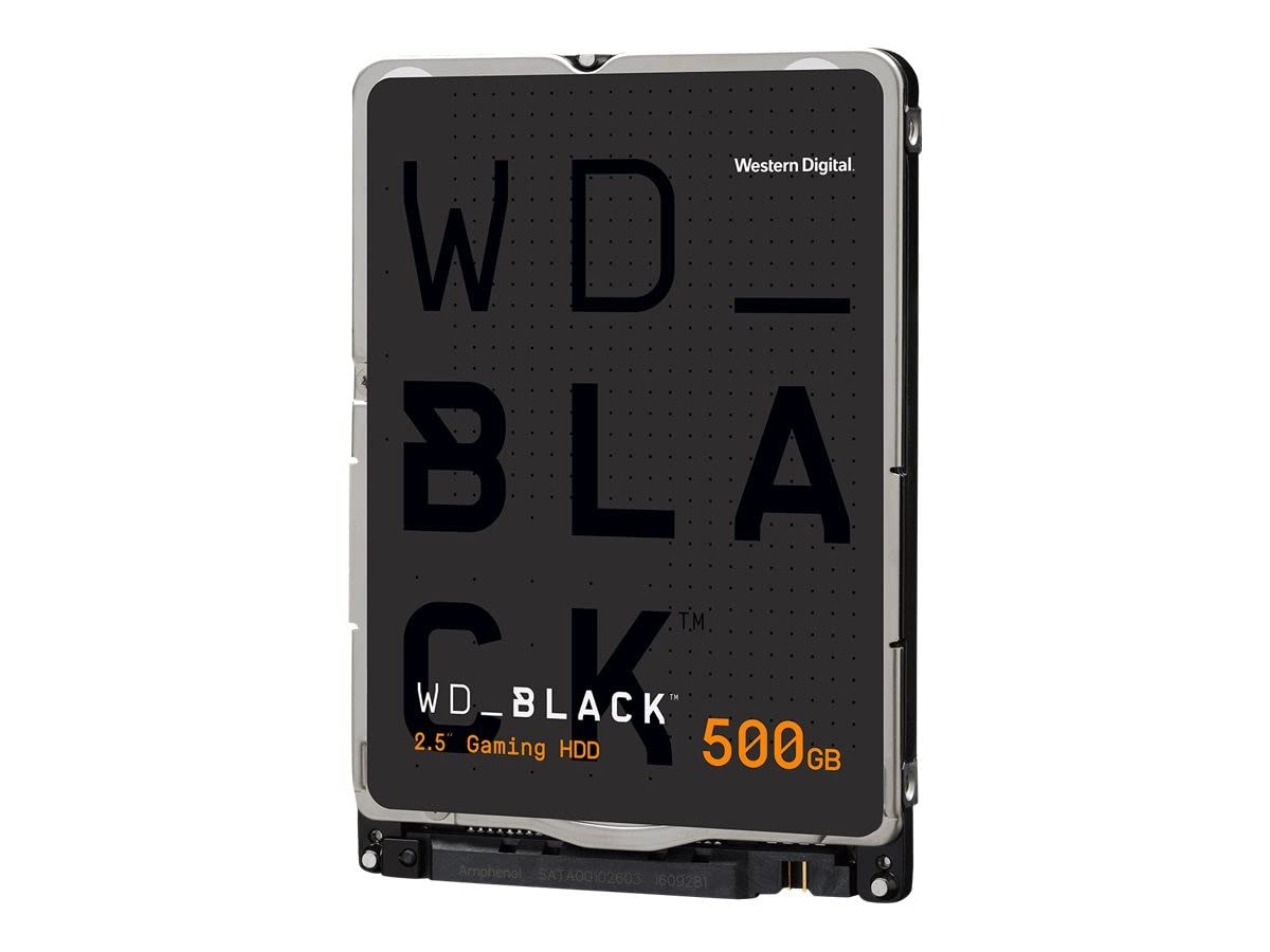 【中古】【人並み外れたに好いたらしい】WD 黒いこと WD5000LPSX 500 GB 捉え所のない運転 - 2.5in 内蔵 - SATA (SATA/600) - 事務机とっ始めパソコン、ノートPC、ゲームコンソールデバイス相応う -