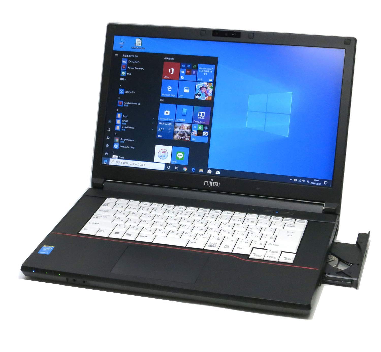 【中古】【人並み外れたに好いたらしい】Ｗeb写真器内蔵【爆速SSD操作手順】【Win 10積み上げる】 富士通LIFEBOOK A744/M★高性能第4時人Core i5(2.7GHz)／８GB記憶装置／SSD 128GB／15.6in FHD液