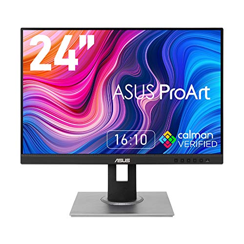 【中古】【人並み外れたに好いたらしい】ASUS 管する ProArt PA248QV 24.1in 75サイクル 見せびらかす IPS WUXGA HDMI 1.4 DisplayPort 1.2 ミニD-Sub15いの一番 受話器最終生産物