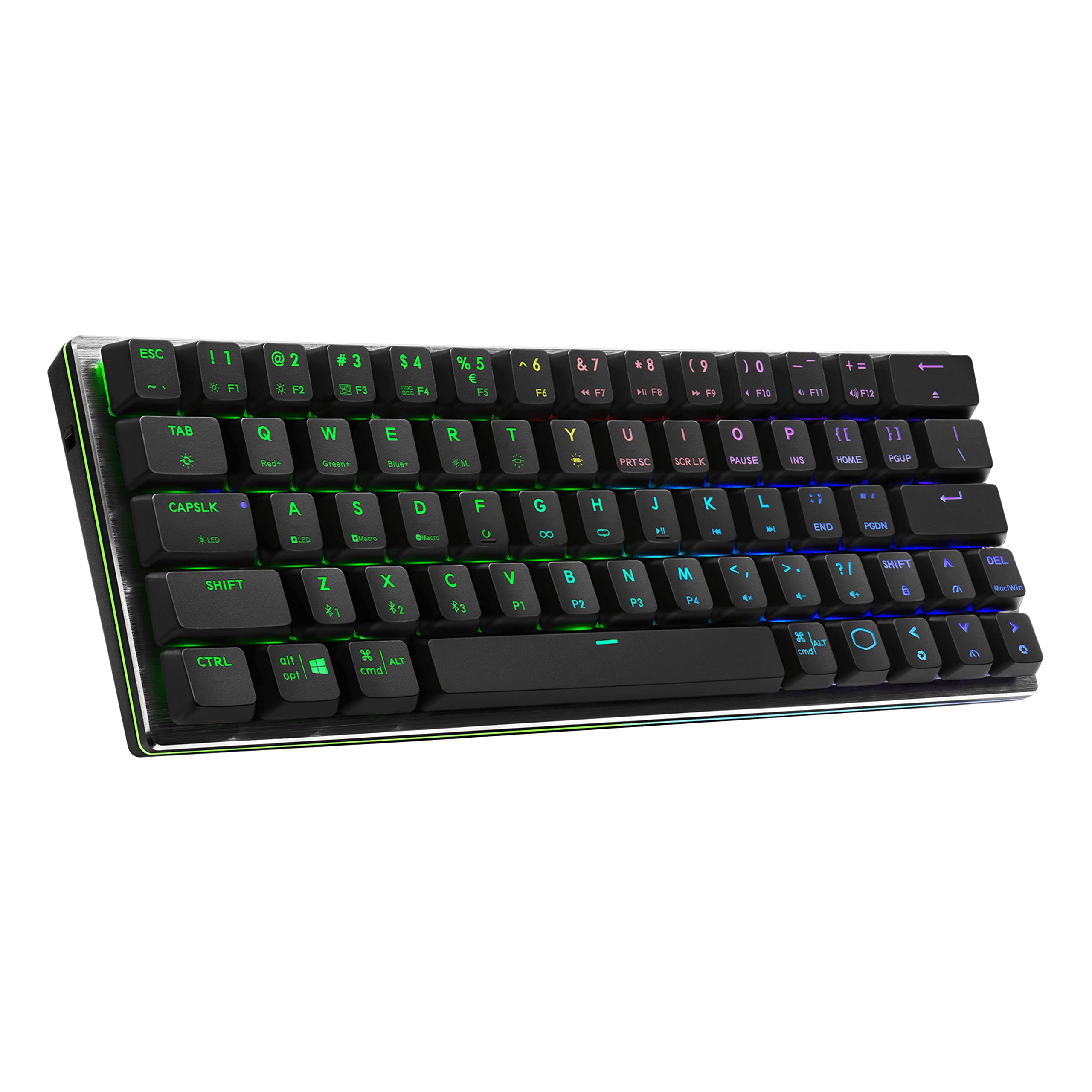 【中古】【人並み外れたに好いたらしい】CoolerMaster SK622 Black 有線/無線電話 両相応う テンキー受け答え 赤軸 オンザフライ ミニサイズ鍵盤 SK-622-GKTR1-US KB527
