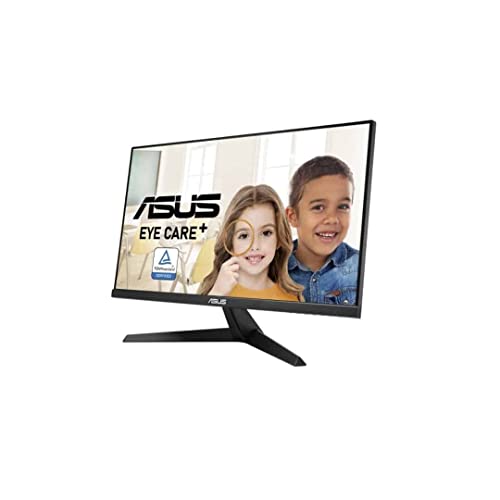 【中古】【非常に良い】ASUS モニター Eye Care VY249HE 23.8インチ/フルHD/IPS/抗菌加工/75Hz/1ms/HDMIVGA/ブルーライト軽減/休憩リマインダー/フリッカフリー/VESA対応/|スカイマーケットプラス