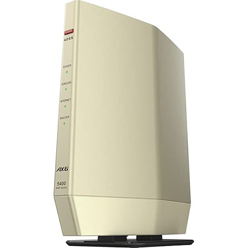 【中古】【非常に良い】バッファロー WSR-5400AX6S/DCG [無線LANルーター 11ax/ac/n/a/g/b 4803+573Mbps WiFi6/Ipv6対応]