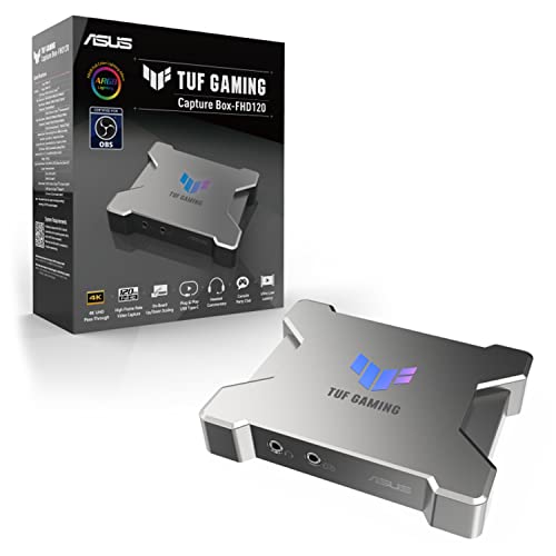 【中古】【非常に良い】ASUS ゲームキャプチャーボックス TUF GAMING CAPTURE BOX-FHD120 1080p / 120Hz / ゲーム実況 録画 配信 会議 向け/ウェブカメラ PS5 Switc 23,674円