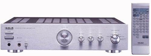 【中古】【非常に良い】TEAC インテグレーテッドステレオアンプ シルバー A-1D