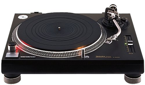 【中古】【非常に良い】Technics クォーツシンセサイザーD.D.プレーヤー ブラック SL-1200MK4-K|スカイマーケットプラス