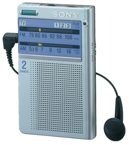 【中古】【非常に良い】SONY FMラジオ ICF-T45