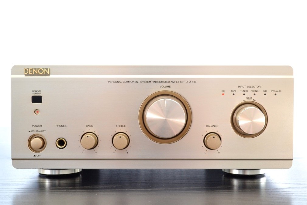 【中古】【人並み外れたに好いたらしい】DENON デノン UPA-F88 パウダーコンパクト プリメインアンプ