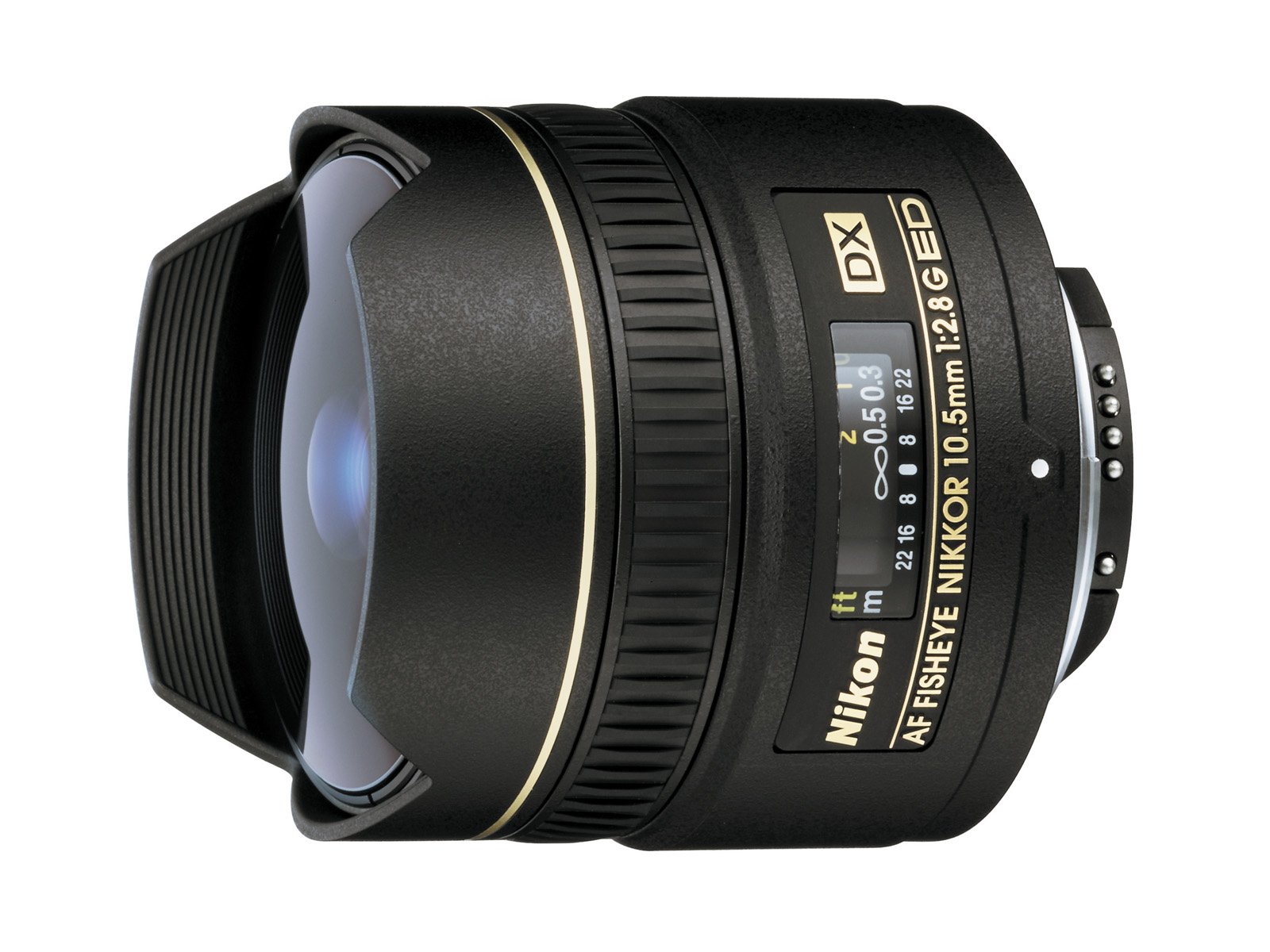 【中古】【非常に良い】Nikon フィッシュアイレンズ AF DX fisheye Nikkor ED 10.5mm f/2.8G ニコンDXフォーマット専用